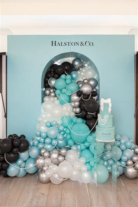 tiffany and co inspired birthday party